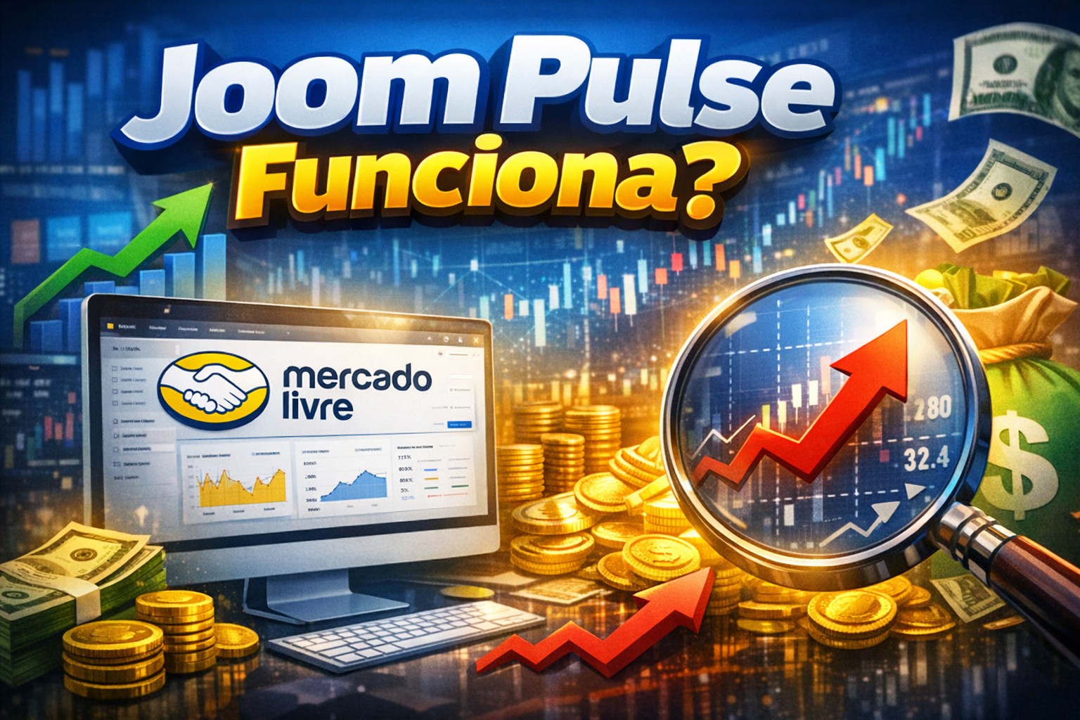 JoomPulse ferramenta de análise para vendedores do Mercado Livre encontrarem produtos lucrativos e aumentarem as vendas