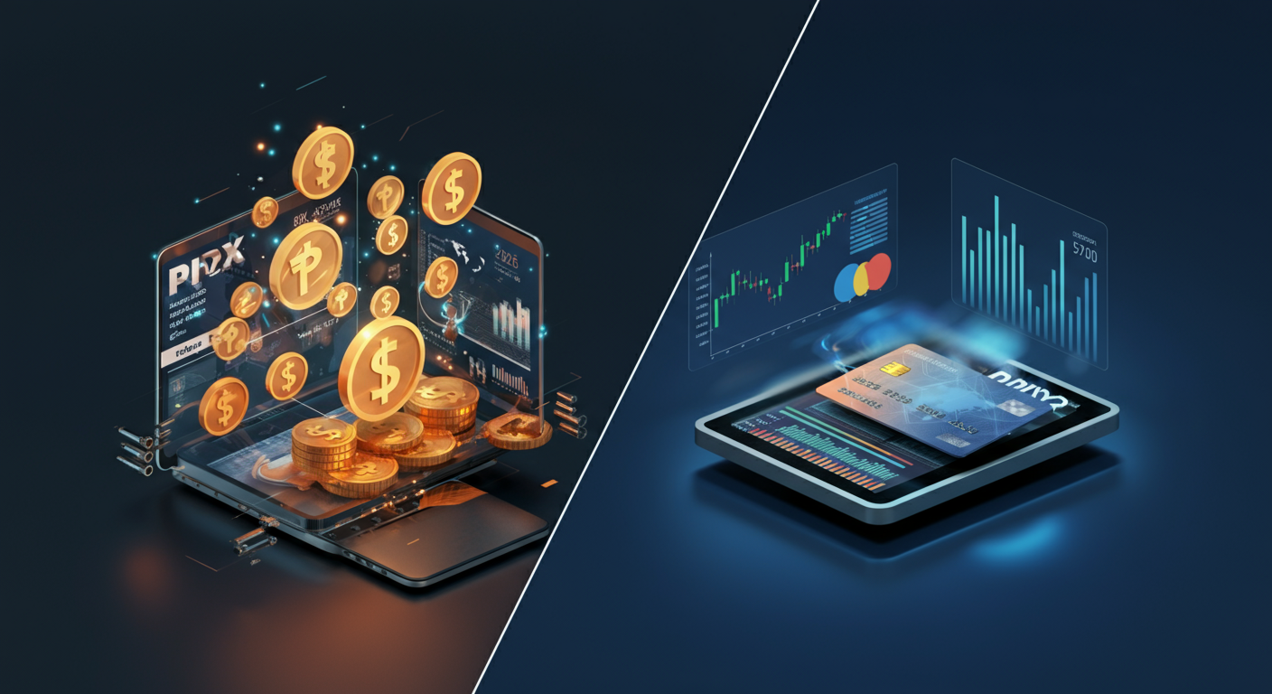 Pix vs Cartão em 2026: Qual o Melhor para Seu E-commerce?