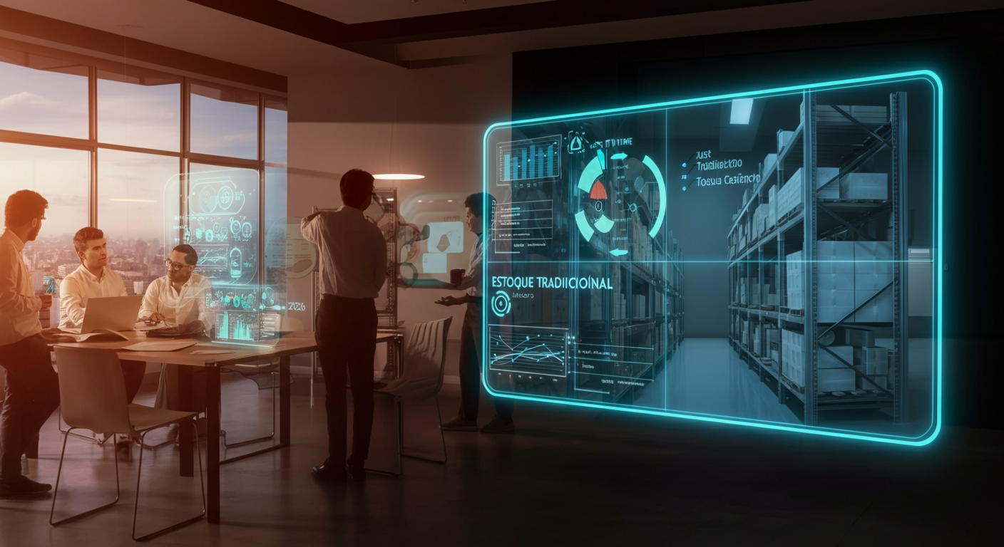 Just in Time 2026 vs. Estoque Tradicional: Qual Escolher?