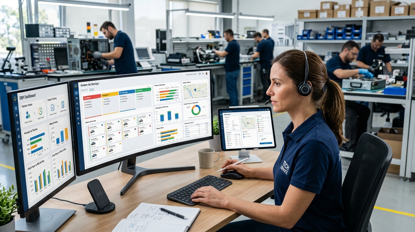 Cadastro de Serviços e Ordens de Serviço (OS) no Olist ERP: Passo a Passo Completo (Com Telas)