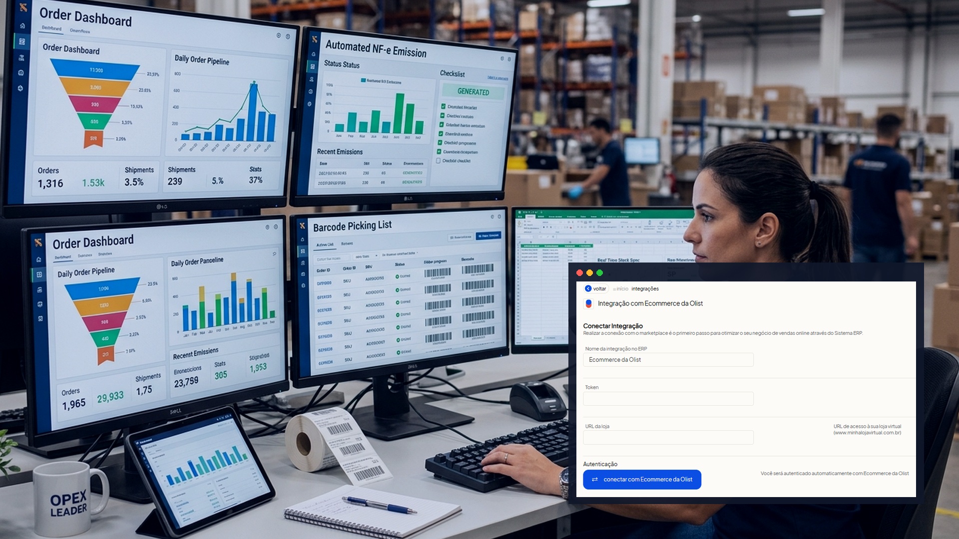 Como Integrar o E-commerce da Olist (Vnda) no Olist ERP: Guia Definitivo com 36 Telas Oficiais