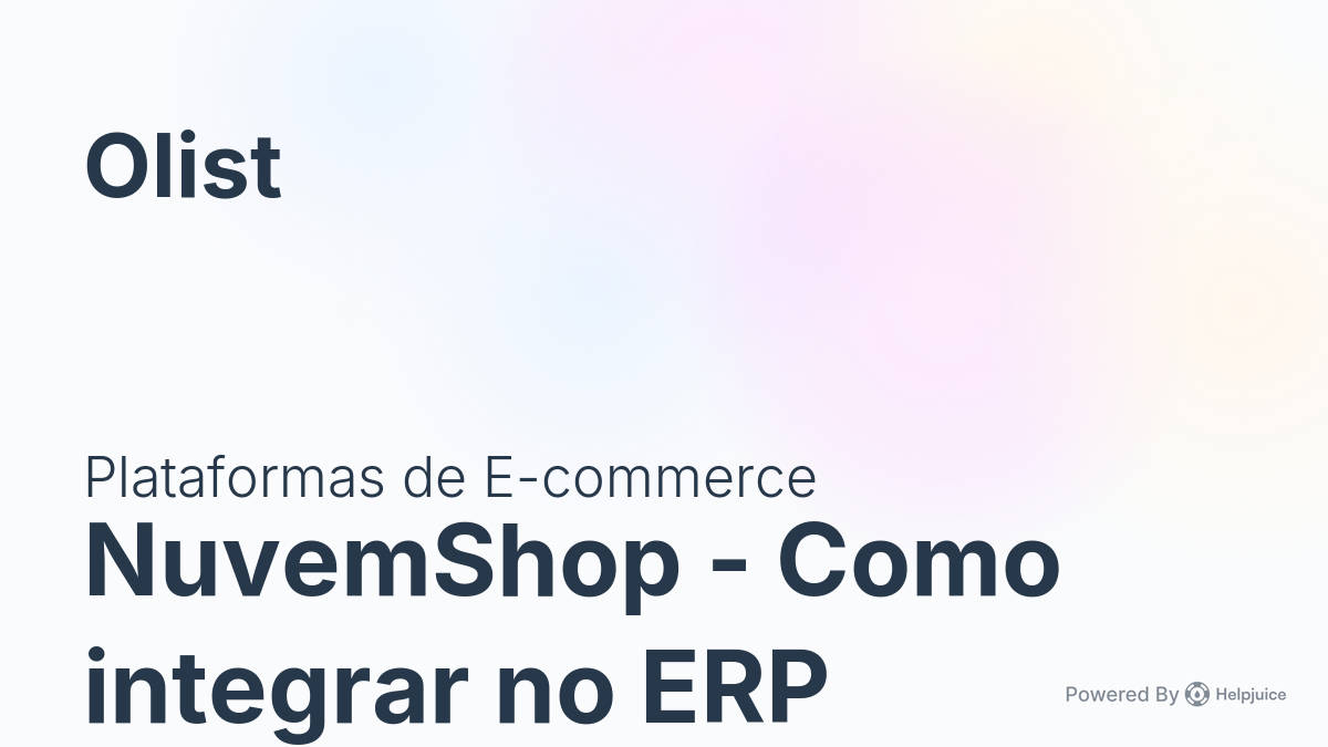 Tela oficial do Olist ERP - tut22_integrar_nuvemshop_olist_erp Passo 1