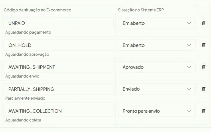 Tela oficial do Olist ERP - tut18_integrar_tiktok_shop_olist_erp Passo 33