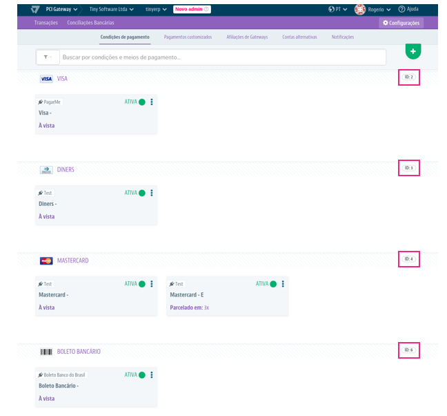 Tela oficial da integração VTEX no Olist ERP - Passo 3