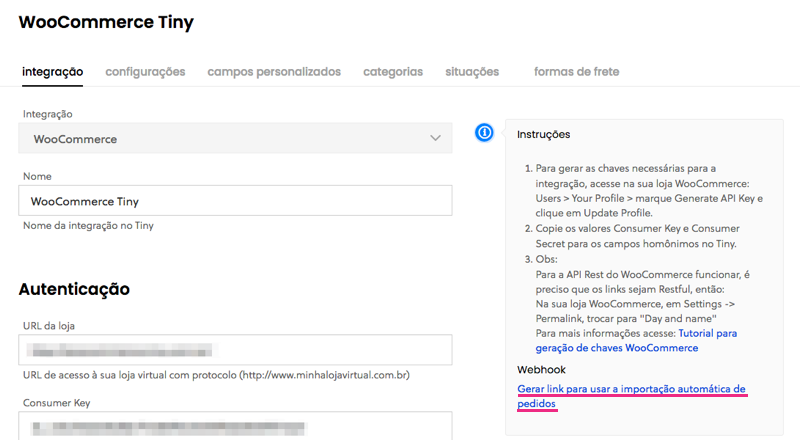 Tela oficial do Olist ERP - tut23_integrar_woocommerce_olist_erp Passo 3 - Menu de contexto na Expedição para enviar código de rastreio e atualizar status no WooCommerce
