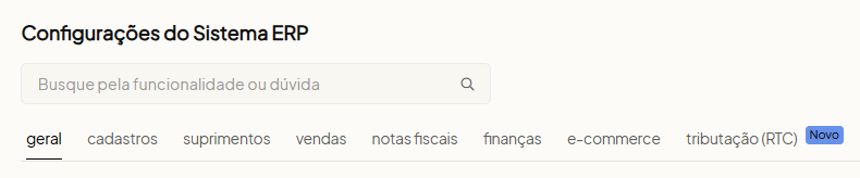 Tela oficial do Olist ERP - tut6_configuracoes_gerais Passo 2