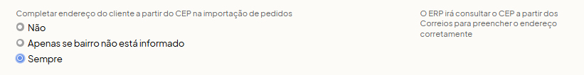 Tela oficial do Olist ERP - tut15_mercado_livre_hub_olist Passo 13