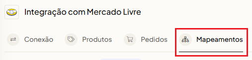 Tela oficial do Olist ERP - tut15_mercado_livre_hub_olist Passo 21