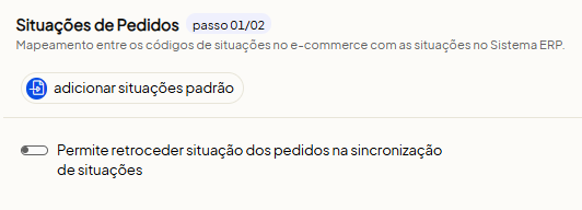 Tela oficial do Olist ERP - tut15_mercado_livre_hub_olist Passo 22