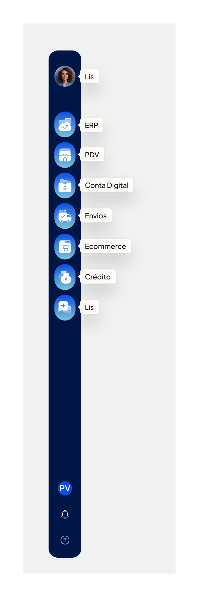 Tela oficial do Olist ERP - tut5_menu_global Passo 1