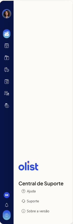 Tela oficial do Olist ERP - tut5_menu_global Passo 6