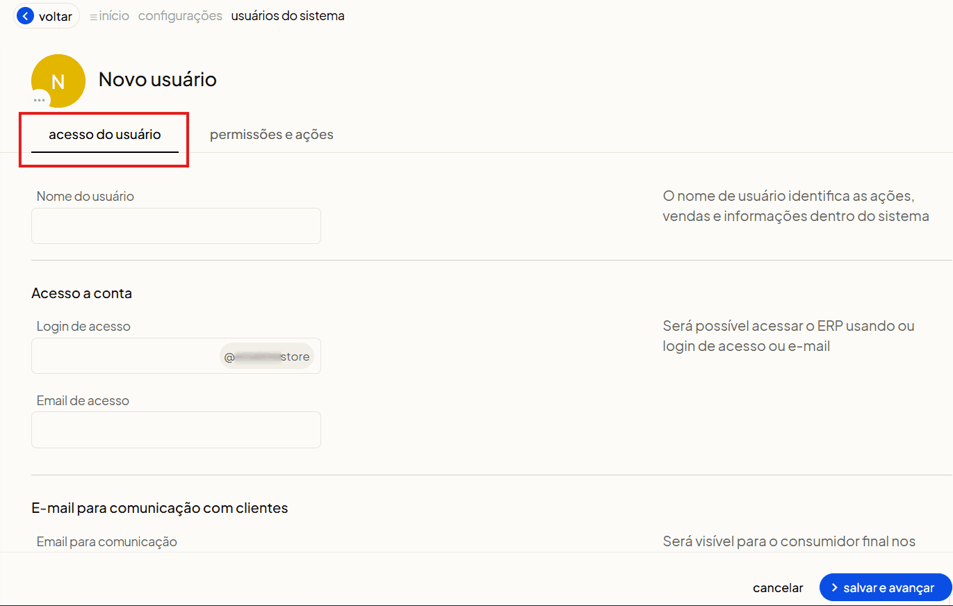 Tela oficial do Olist ERP - tut8_usuarios_permissoes Passo 6 exibindo as restrições de acesso por dias da semana, horários e endereço de IP