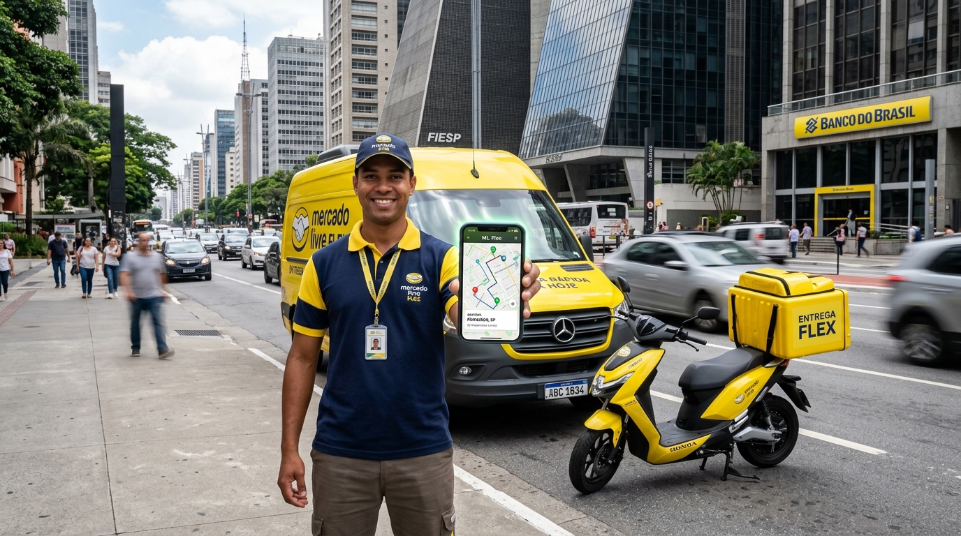Mercado Livre Flex em 2026: Custos por Envio, Rotas e Entrega no Mesmo Dia